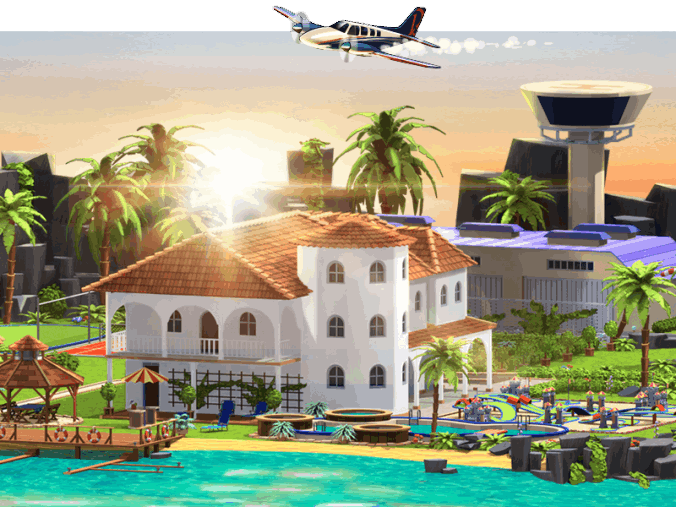 Build paradise island